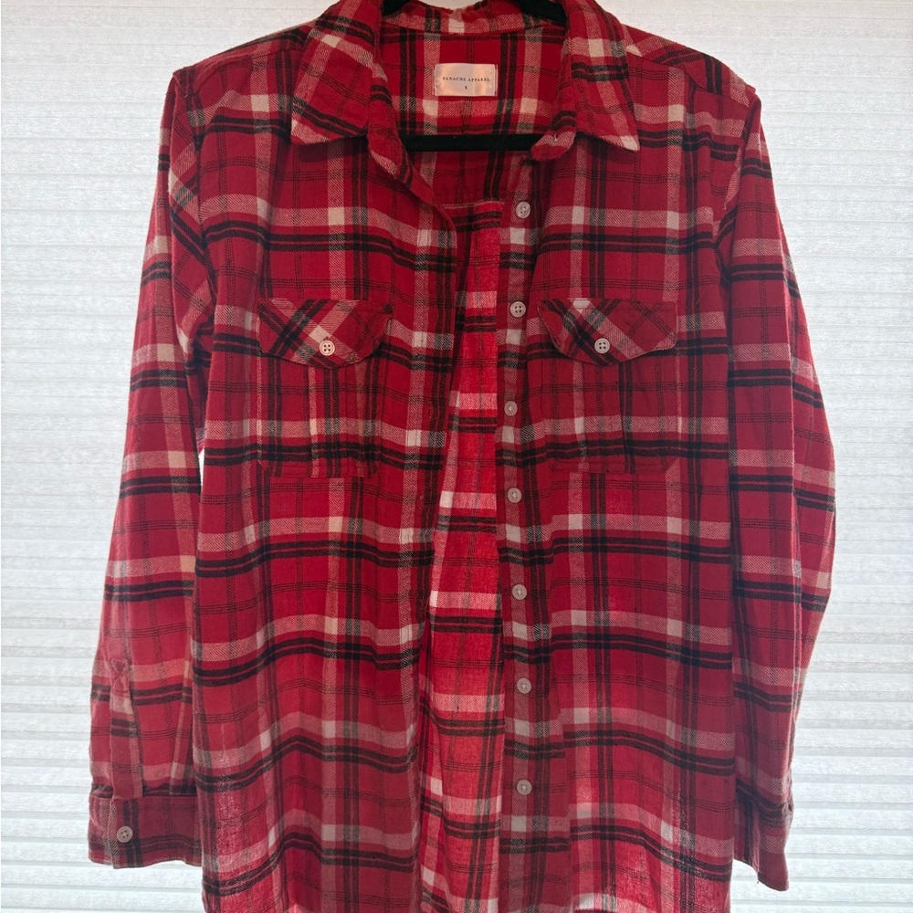Three Women’s Plaid/Flannel Shirts
